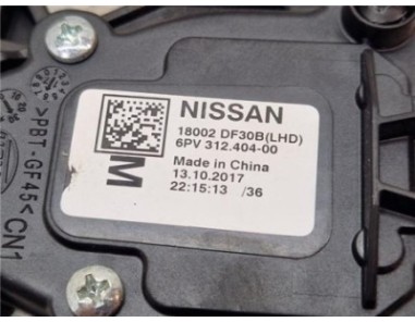 Potenciometro Pedal Gas Renault Koleos II  2 0 Zen [2 0 Ltr  - 130 kW dCi Diesel FAP Energy]