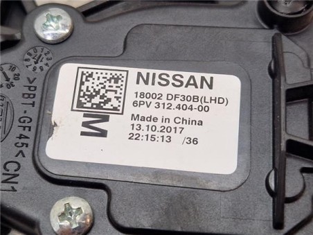 Potenciometro Pedal Gas Renault Koleos II  2 0 Zen [2 0 Ltr  - 130 kW dCi Diesel FAP Energy]