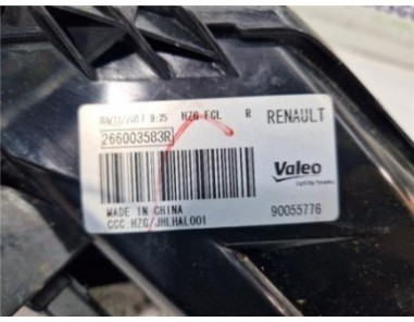 PILOTO DELANTERO DERECHO LUZ DIURNA Renault Koleos II  2 0 Zen [2 0 Ltr  - 130 kW dCi Diesel FAP Energy]