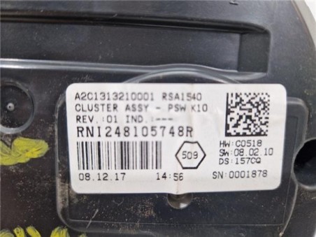 Cuadro Instrumentos Renault Koleos II  2 0 Zen [2 0 Ltr  - 130 kW dCi Diesel FAP Energy]