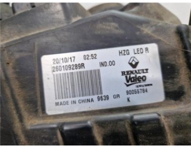 Faro led delantero derecho Renault Koleos II  2 0 Zen [2 0 Ltr  - 130 kW dCi Diesel FAP Energy]