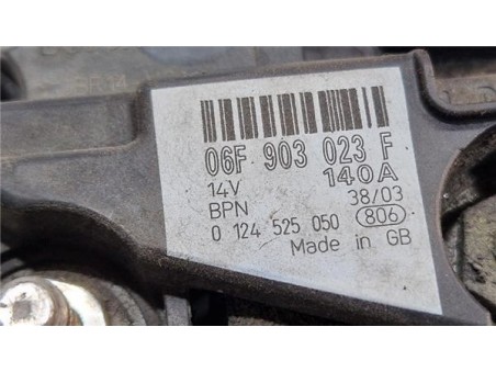 Alternador Audi A3  2 0 TDI 16V