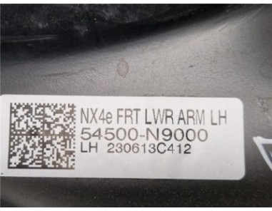 Brazo Inferior Delantero Izquierdo Kia Sportage  1 6 Concept [1 6 Ltr  - 110 kW T-GDI CAT]