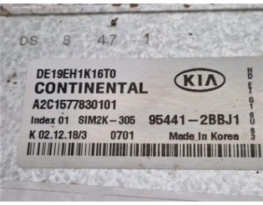 Centralita Cambio Automatico Kia Niro  Híbrido Concept [Híbrido 104 kW ]