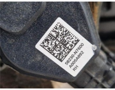 Mangueta Trasera Derecha Kia Sportage  1 6 Concept [1 6 Ltr  - 110 kW T-GDI CAT]