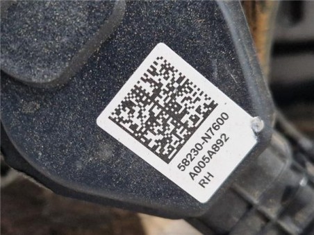 Mangueta Trasera Derecha Kia Sportage  1 6 Concept [1 6 Ltr  - 110 kW T-GDI CAT]