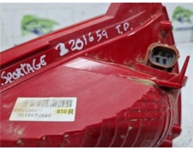 Piloto Antiniebla Trasero Derecho Kia Sportage  1 6 Concept [1 6 Ltr  - 110 kW T-GDI CAT]