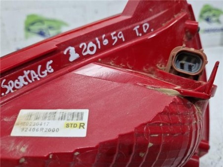 Piloto Antiniebla Trasero Derecho Kia Sportage  1 6 Concept [1 6 Ltr  - 110 kW T-GDI CAT]