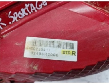 Piloto Antiniebla Trasero Derecho Kia Sportage  1 6 Concept [1 6 Ltr  - 110 kW T-GDI CAT]