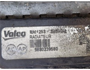 RADIADOR AGUA Peugeot 207  1 4