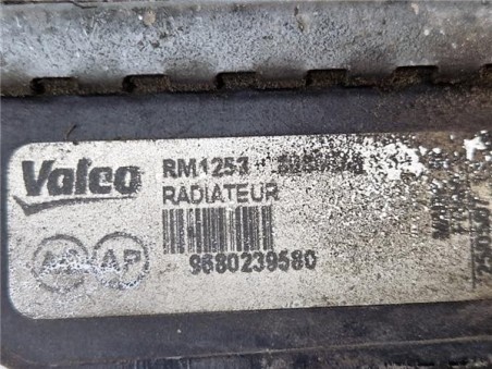 RADIADOR AGUA Peugeot 207  1 4