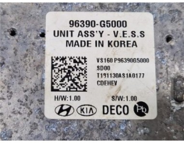 Modulo Electronico Kia Niro  Híbrido Concept [Híbrido 104 kW ]