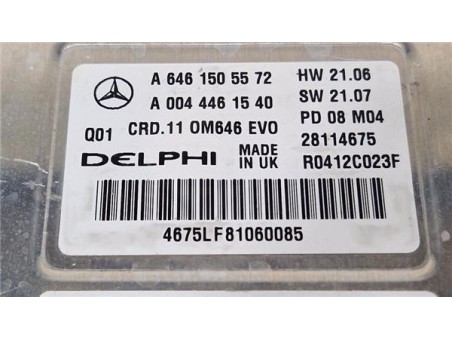 Centralita Mercedes-Benz Clase E  Berlina  2 2 E 220 CDI  [2 2 Ltr  - 125 kW CDI CAT]