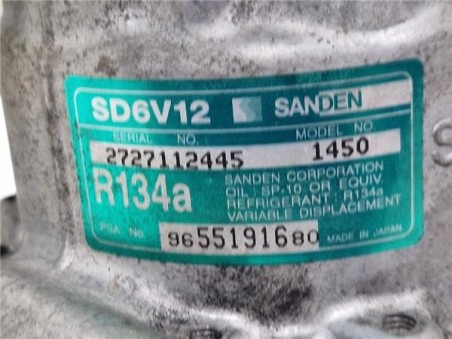 Compresor Aire Acondicionado Citroen C3  1 4 i