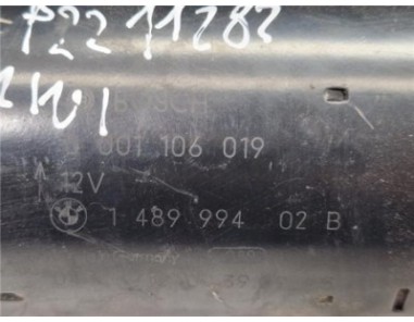 Motor Arranque Mini Mini  1 6 Cooper [1 6 Ltr  - 85 kW 16V CAT]
