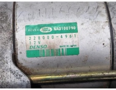 Motor Arranque MG ROVER MG ZR 2 0 TD 