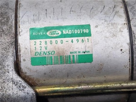 Motor Arranque MG ROVER MG ZR 2 0 TD 