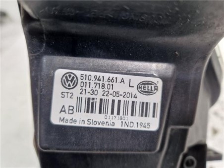 Faro Antiniebla Izquierdo Volkswagen Golf VII  1 6 BlueMotion [1 6 Ltr  - 81 kW 16V TDI DPF]