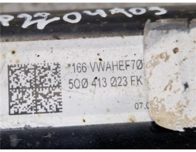 Amortiguador Delantero Izquierdo Volkswagen Golf VII  1 6 BlueMotion [1 6 Ltr  - 81 kW 16V TDI DPF]