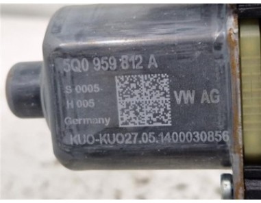 Elevalunas Electrico Trasero Derecho Volkswagen Golf VII  1 6 BlueMotion [1 6 Ltr  - 81 kW 16V TDI DPF]