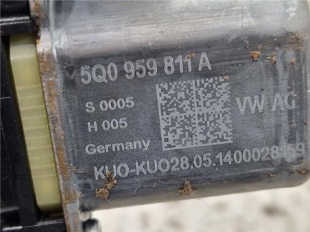 Elevalunas Electrico Trasero Izquierdo Volkswagen Golf VII  1 6 BlueMotion [1 6 Ltr  - 81 kW 16V TDI DPF]