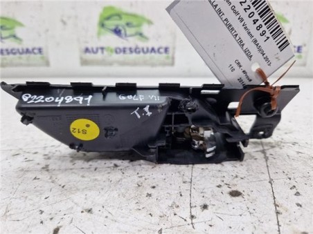 Manilla Interior Puerta Trasera Izquierda Volkswagen Golf VII  1 6 BlueMotion [1 6 Ltr  - 81 kW 16V TDI DPF]