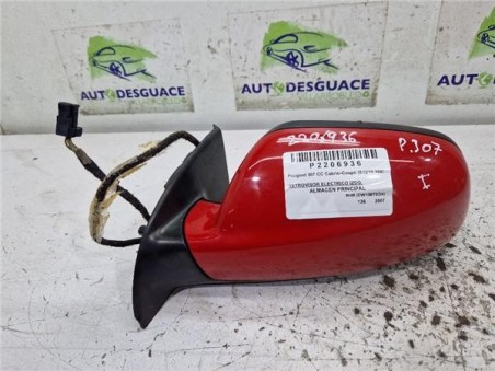 Retrovisor Electrico Izquierdo Peugeot 307 CC Cabrio-Coupé  2 0 [2 0 Ltr  - 100 kW 16V HDi FAP]