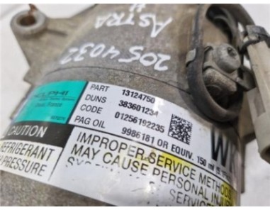 Compresor Aire Acondicionado Opel Astra H GTC  1 8