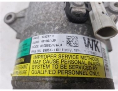 Compresor Aire Acondicionado Opel ZAFIRA 1 6