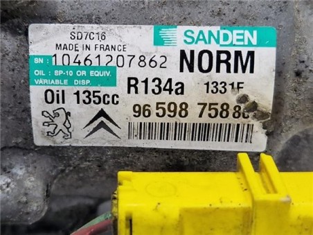 Compresor Aire Acondicionado Peugeot 308 SW  1 6 HDi