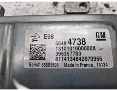 Centralita Airbag Opel Astra J Berlina 5p  1 6 Excellence [1 6 Ltr  - 81 kW CDTI DPF]