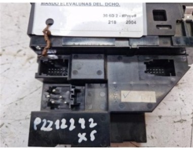 MANDO ELEVALUNAS DELANTERO DERECHO BMW Serie X5  3 0d [3 0 Ltr  - 160 kW Turbodiesel CAT]