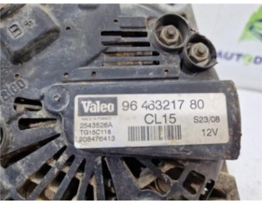 Alternador Peugeot PARTNER Furgón 1 6 HDi