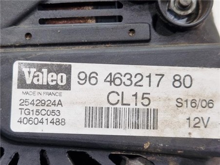 Alternador Citroen C5 Berlina  1 6 Attraction [1 6 Ltr  - 80 kW 16V HDi FAP]