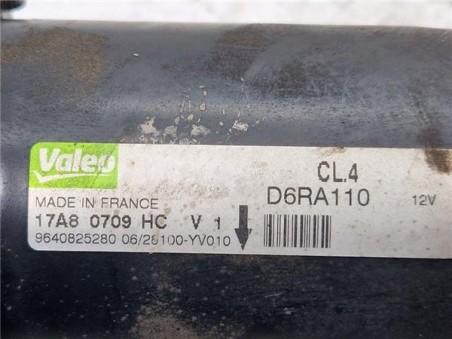 Motor Arranque Citroen Xsara Picasso  1 6 HDi