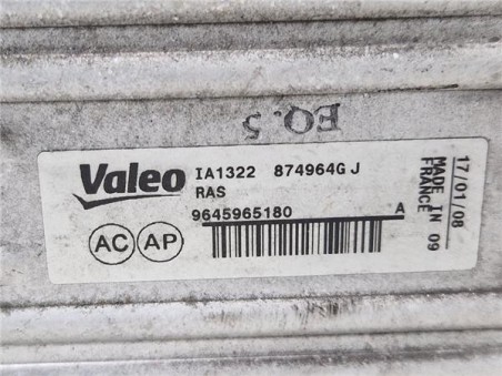 Intercooler Citroen Xsara Picasso  1 6 HDi