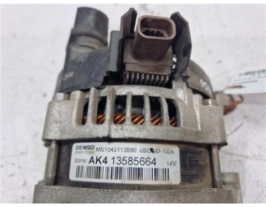Alternador Opel Corsa E  1 4 Design LINE [1 4 Ltr  - 66 kW 16V bivalent  Gasolina / LPG]
