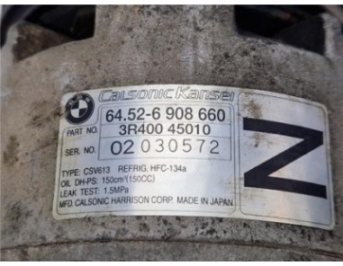 Compresor Aire Acondicionado BMW Serie 3 Compacto  1 8 316ti [1 8 Ltr  - 85 kW 16V]