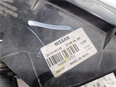 Faro Delantero Derecho Nissan NV200 /Evalia  1 5 NV200 Combi Comfort [1 5 Ltr  - 81 kW dCi CAT]