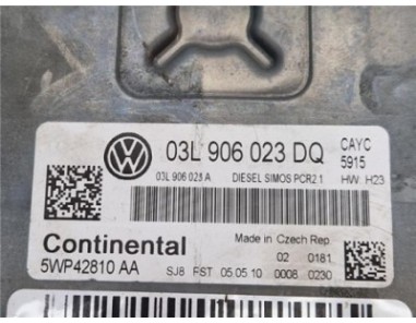 Centralita Volkswagen Golf VI  1 6 Advance [1 6 Ltr  - 77 kW TDI DPF]
