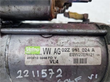 Motor Arranque Volkswagen Golf VI  1 6 Advance [1 6 Ltr  - 77 kW TDI DPF]