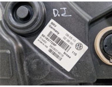 Elevalunas Electrico Delantero Izquierdo Volkswagen Golf VI  1 6 Advance [1 6 Ltr  - 77 kW TDI DPF]