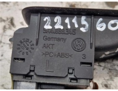 MANDO ELEVALUNAS TRASERO IZQUIERDO Volkswagen Golf VI  1 6 Advance [1 6 Ltr  - 77 kW TDI DPF]