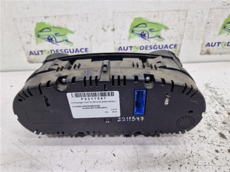 Cuadro Instrumentos Volkswagen Golf VI  1 6 Advance [1 6 Ltr  - 77 kW TDI DPF]