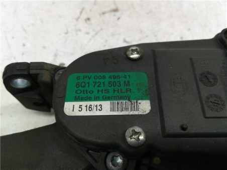 Potenciometro Pedal Gas Seat Toledo  1 6 Reference [1 6 Ltr  - 77 kW TDI]