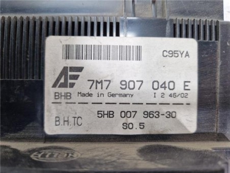 Mandos Climatizador Seat Alhambra  1 9 TDI