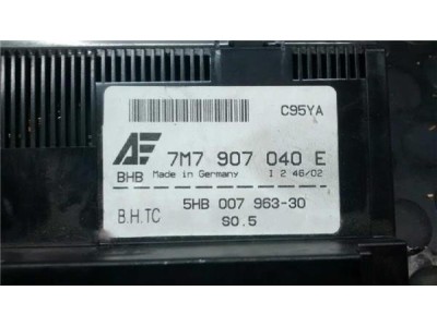 Mandos Climatizador Seat Alhambra  1 9 TDI