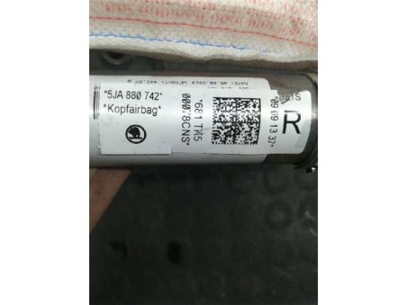 Airbag cortina delantero derecho Seat Toledo  1 6 Reference [1 6 Ltr  - 77 kW TDI]