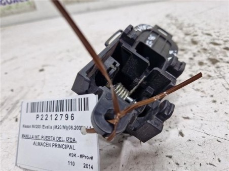 Manilla Interior Puerta Delantera Izquierda Nissan NV200 /Evalia  1 5 NV200 Combi Comfort [1 5 Ltr  - 81 kW dCi CAT]