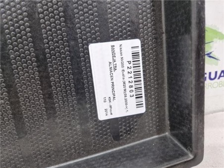 Bandeja Trasera Nissan NV200 /Evalia  1 5 NV200 Combi Comfort [1 5 Ltr  - 81 kW dCi CAT]